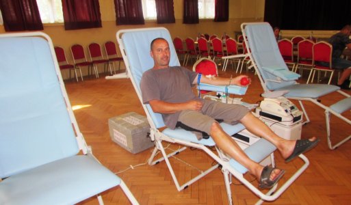 Darovanie krvi - Véradás